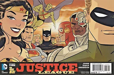 Buy Justice League #37 (2011) Darwyn Cooke Variant ~ Vf/nm • 3.97£