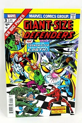 Buy Giant-Size Defenders #3 Facsimile Edition 1st Korvac 2020 Marvel Comics F+ • 6.48£