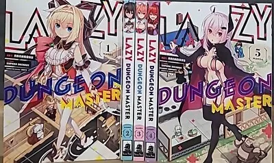 Buy Lazy Dungeon Master Vol 1- 5 Manga English Graphic Novel New From Seven Seas  • 54.17£