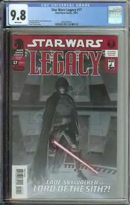 Buy Star Wars: Legacy #17 CGC 9.8 Cade Skywalker 1st App Xoxaan • 69.96£