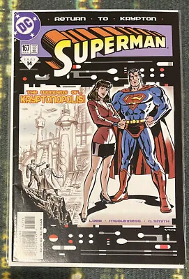 Buy Superman #167 2001 DC Comics Sent In A Cardboard Mailer • 5.99£