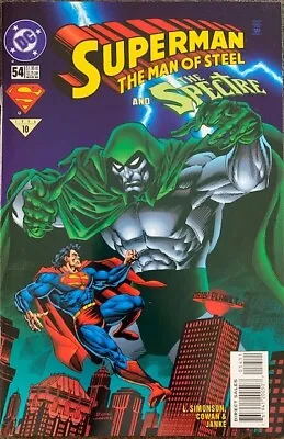 Buy Superman Man Of Steel 1996 DC Comics #54 Excellent Condition • 2.38£