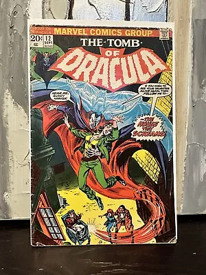 Buy Tomb Of Dracula 12 GD/VG 2nd Appearance Of Blade  • 19.28£