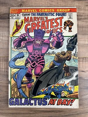 Buy Marvels Greatest Comics 36 First Full Appearance GALACTUS Reprint FF49 • 19.76£