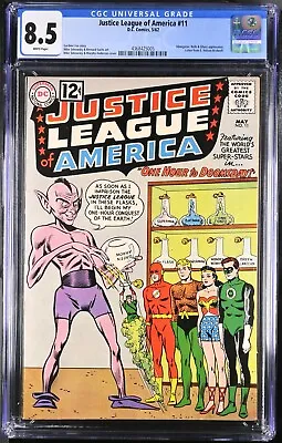Buy Justice League Of America #11 (May 1962, D.C. Comics) CGC 8.5 VF+ | 4368425005 • 394.36£