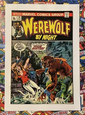 Buy Werewolf By Night #10 - Oct 1973 - Sarnak Appearance! - Vfn- (7.5) Pence Copy • 18.74£
