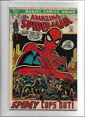 Buy Amazing Spider-man #112 1972 Very Good-fine 5.0 2431 • 15.76£