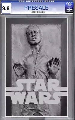 Buy Star Wars #45 CGC 9.8 PREORDER JTC Han Solo Carbonite Negative Wash Variant • 79.91£