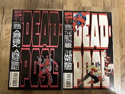 Buy DEADPOOL #1 #2 THE CIRCLE CHASE (1993) NM SET - 1st SOLO DEADPOOL SERIES • 11.85£