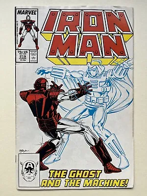 Buy IRON MAN COMIC #219 (1987) - Key Issue 1st App Ghost - Fine New • 7.95£