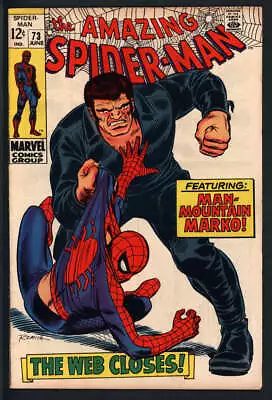 Buy Amazing Spider-man #73 6.5 // 1st Appearance Of Silvermane Marvel Comics 1969 • 71.16£