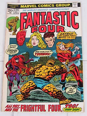 Buy Fantastic Four #129 Dec. 1972 Marvel Comics • 36.18£