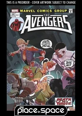 Buy (wk14) Avengers #12c - Pete Woods Vampire Variant - Preorder Apr 3rd • 4.40£