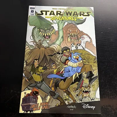 Buy Star Wars Adventures #8 (idw 2017) 2nd Appearance Hondo Ohnaka Htf Cover B • 10.99£
