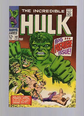 Buy Incredible Hulk #102 - Origin Of Hulk Retold - Higher Grade Plus Plus • 354.78£