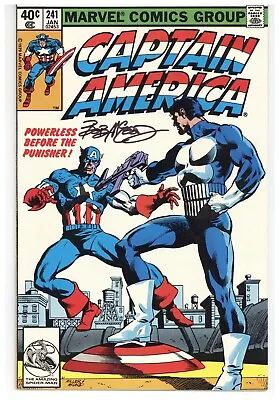 Buy Captain America   # 241   NEAR MINT   Jan. 1980   SIGNED BY BOB MCLEOD  See Phot • 123.93£
