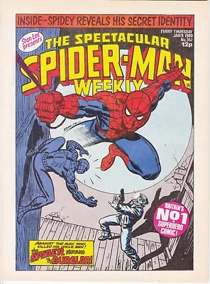 Buy Marvel UK Spectacular Spider-Man Weekly, #357, 1980, Fantastic Four, Daredevil • 2.50£