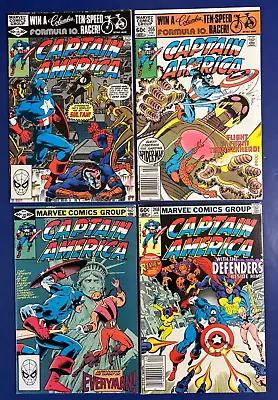 Buy Lot Of 4 Captain America #265 266 267 268 Comic Books VF • 8.75£