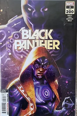 Buy Marvel Comics Black Panther #3 2022 1st Appearance Of Tosin Second Print NM • 6.99£