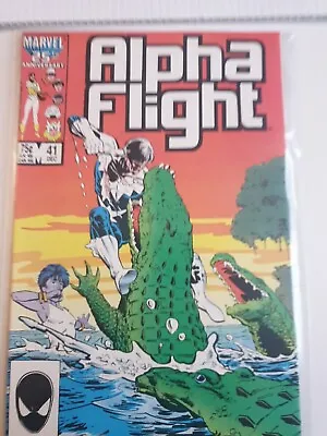 Buy Alpha Flight #41 Marvel Comics Dec 1986 John Byrne Rare Vf+ • 2.99£