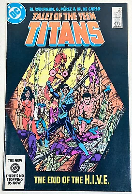 Buy Tales Of The Teen Titans # 47 DC Nightwing Deathstroke Robin. High Grade NM 9.4! • 12.59£