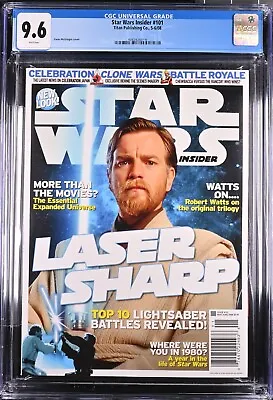 Buy Star Wars Insider 101 Ewan McGregor Obi Wan Kenobi PHOTO Cover CGC 9.6 Highest • 173.66£