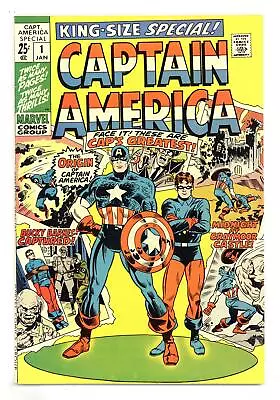 Buy Captain America Annual #1 FN 6.0 1971 • 44.77£