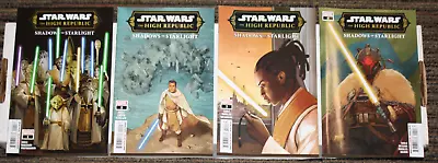Buy Star Wars High Republic Shadows Of Starlight #1-4 COMPLETE SET - ALL Bs, 1sts • 14.23£