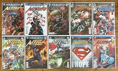 Buy Superman Action Comics #979,980,981,982,983,984,985,986,987,988 DC Rebirth 2017 • 15.88£