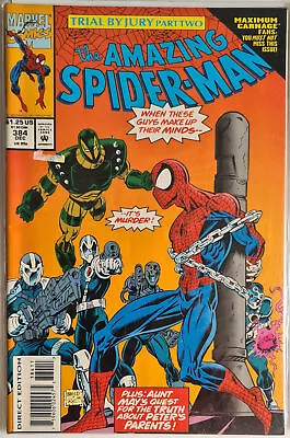 Buy Amazing Spider-Man #384 - Vol. 1 (12/1993) - Direct Edition NM - Marvel • 5.50£