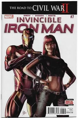 Buy Invincible Iron Man #7 - First Cameo Appearance Of Riri Williams, 2016, Marvel • 45£