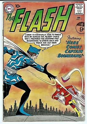 Buy The Flash #117 - DC 1960 - First Captain Boomerang  - Fine  • 325£