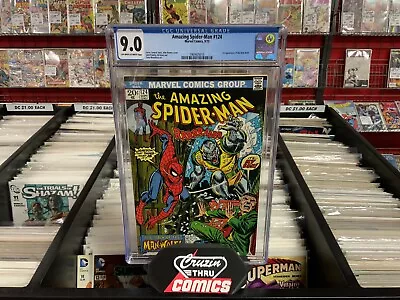 Buy Amazing Spider-Man #124 CGC 9.0! 1st App. Of Man Wolf! Marvel Comics ‘73! • 319.80£