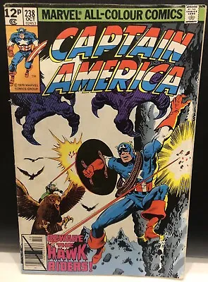 Buy CAPTAIN AMERICA #238 Comic Marvel Comics Bronze Age • 4.99£