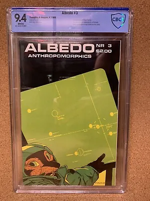 Buy Albedo #3 CBCS 9.4 2nd Appearance Of Usagi Yojimbo 1985 Not Cgc NEW CASE! • 150.22£