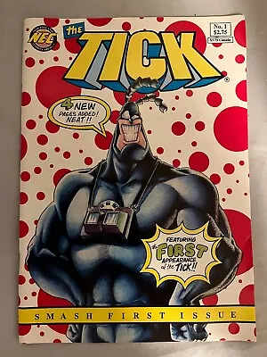 Buy The Tick  #1  Nec Comics  Very Rare White Cover W/red Dots  • 987.87£