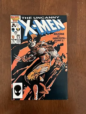 Buy Uncanny X-Men #212 (Marvel, 1986) 1st Fight Of Wolverine & Sabretooth! VF • 11.86£