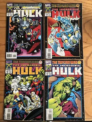 Buy Incredible Hulk #413-416. Troyjan War Full 4-part Storyline From 1994 • 10£