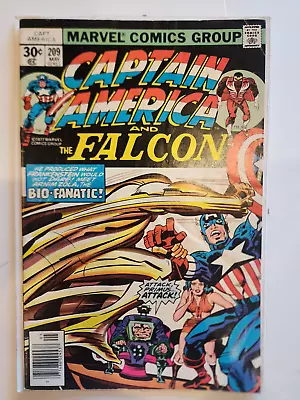 Buy Captain America & Falcon #209: Bio-Fanatic (F/F+) • 4.76£