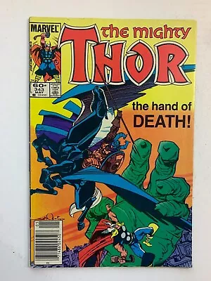 Buy Thor #343 - May 1984 - Vol.1 - Newsstand Edition - Minor Key - 5.0 VG/FN • 2.37£