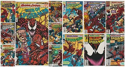 Buy Maximum Carnage Part 2 - 14 (Web Of, Amazing, Spectacular Spider-Man (Lot Of 13) • 43.48£