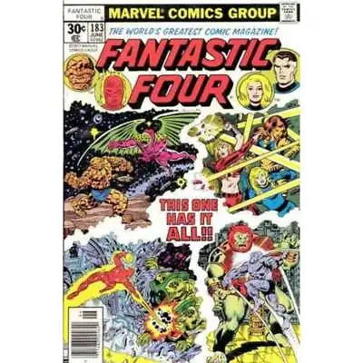 Buy Fantastic Four (1961 Series) #183 In Fine + Condition. Marvel Comics [p  • 8.32£