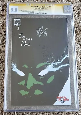 Buy We Can Never Go Home #2  Third Eye Comics Variant - Ss Cgc 9.8 • 355.63£