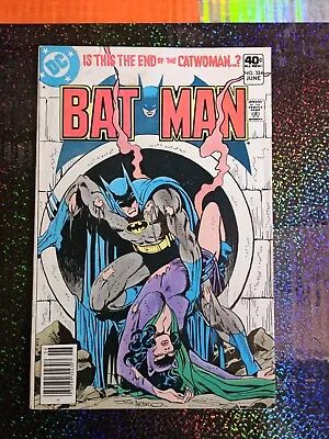 Buy Batman #324 (DC 1980) Classic Aparo Catwoman Cvr FN • 20.87£