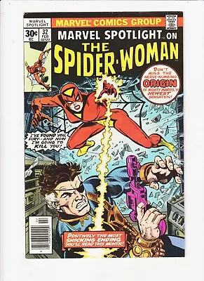 Buy Marvel Spotlight COMIC #32 Origin And 1st Appearance Of Spider-WomanSPIDER-MAN • 104.41£