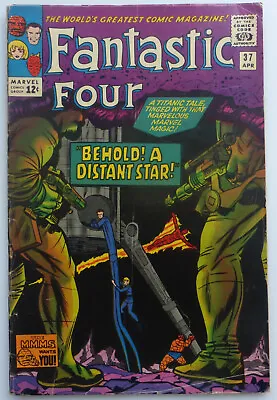 Buy Fantastic Four #37, Silver Age Classic & Great Jack Kirby Artwork!! • 29.75£