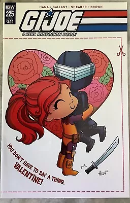 Buy G.I. Joe 225 Sub Valentines Day Variant IDW 2016 1st Print Comic Book • 19.76£
