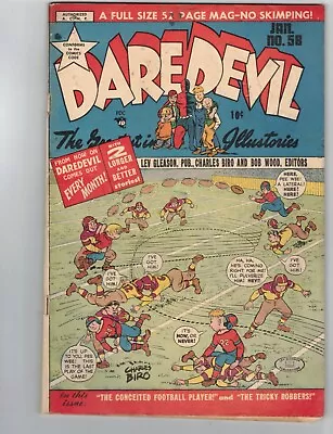 Buy Daredevil #58 Lev Gleason 1950  Little Wise Guys VG+ • 22.17£