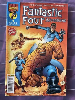 Buy Fantastic Four Adventures #1 Marvel Panini UK Edition 27th July 2005 • 5.99£