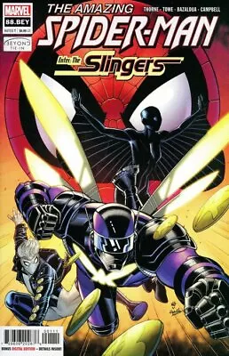 Buy AMAZING SPIDER-MAN ISSUE 88.BEY - FIRST 1st PRINT - THE SLINGERS MARVEL COMICS • 4.95£
